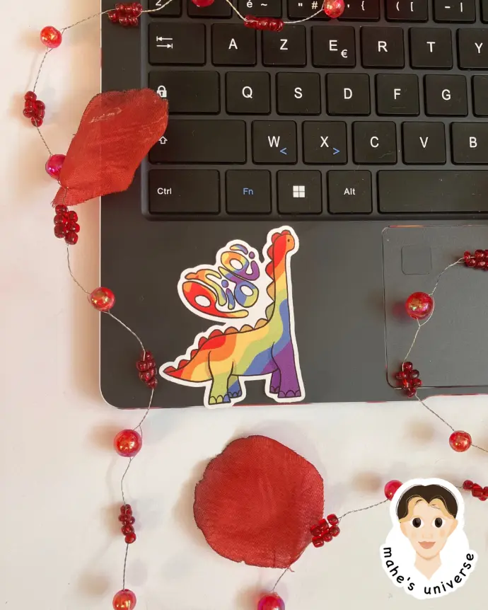 Sticker/Autocollant Pride
